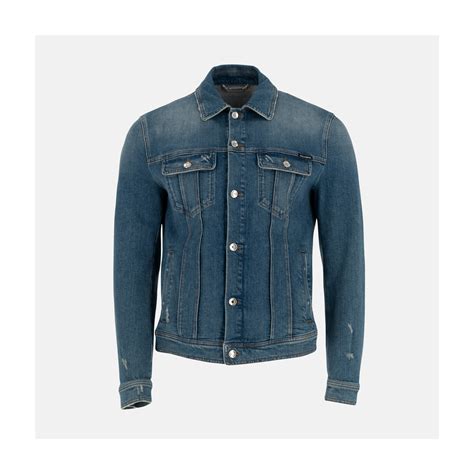 veste en jean dolce gabbana